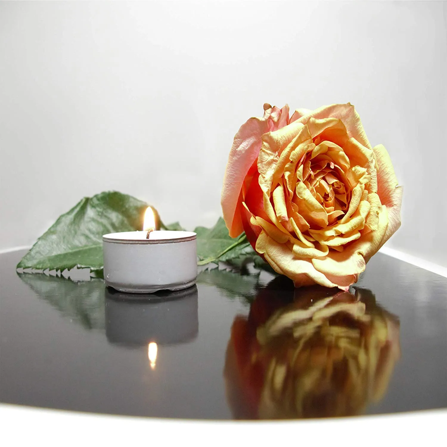 EYUVAA 4 Hrs Burning Tealights Candles for Decoration, Birthday, Home, Spa, Office, Diwali Candle for Decoration (White) (400)