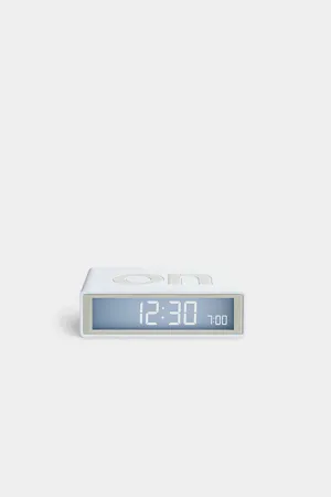 Flip  Travel Reversible Alarm Clock - Mastic