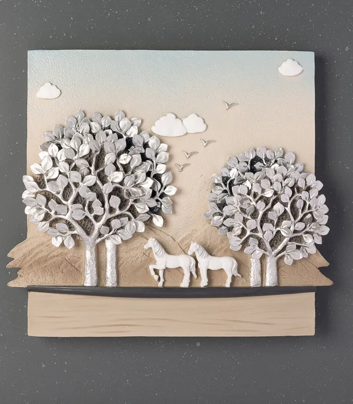 Galloping wall art