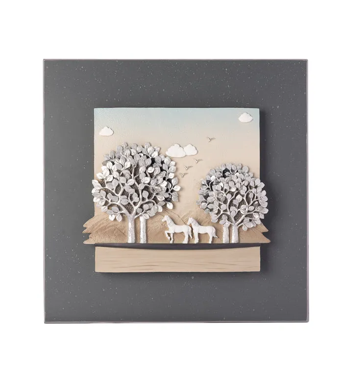 Galloping wall art