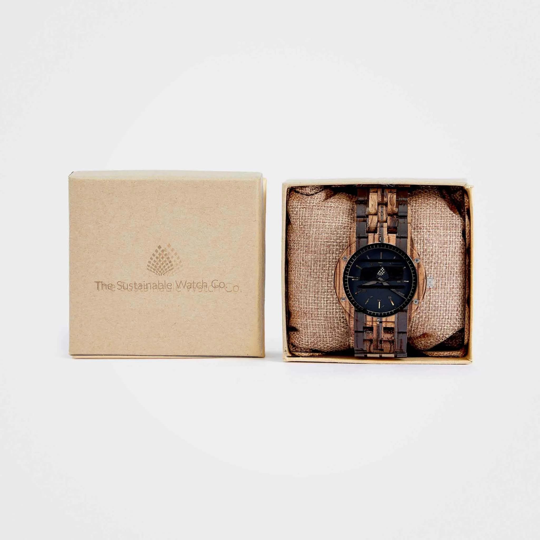 Handmade Wooden Watch For Men: The Yew