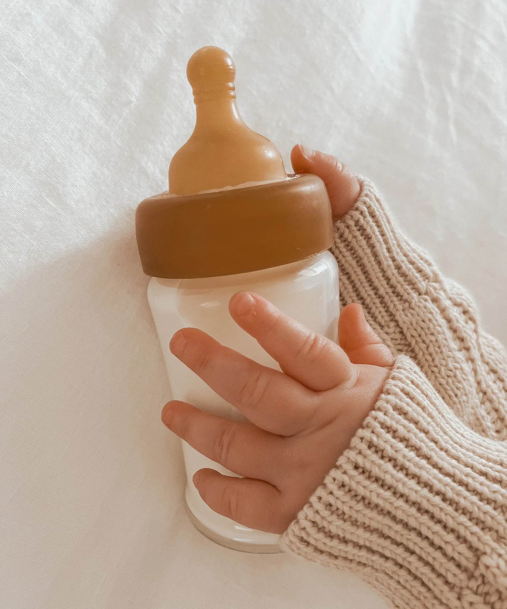 Hevea Wide Neck Glass Baby Bottles 2 Pack - 150ml