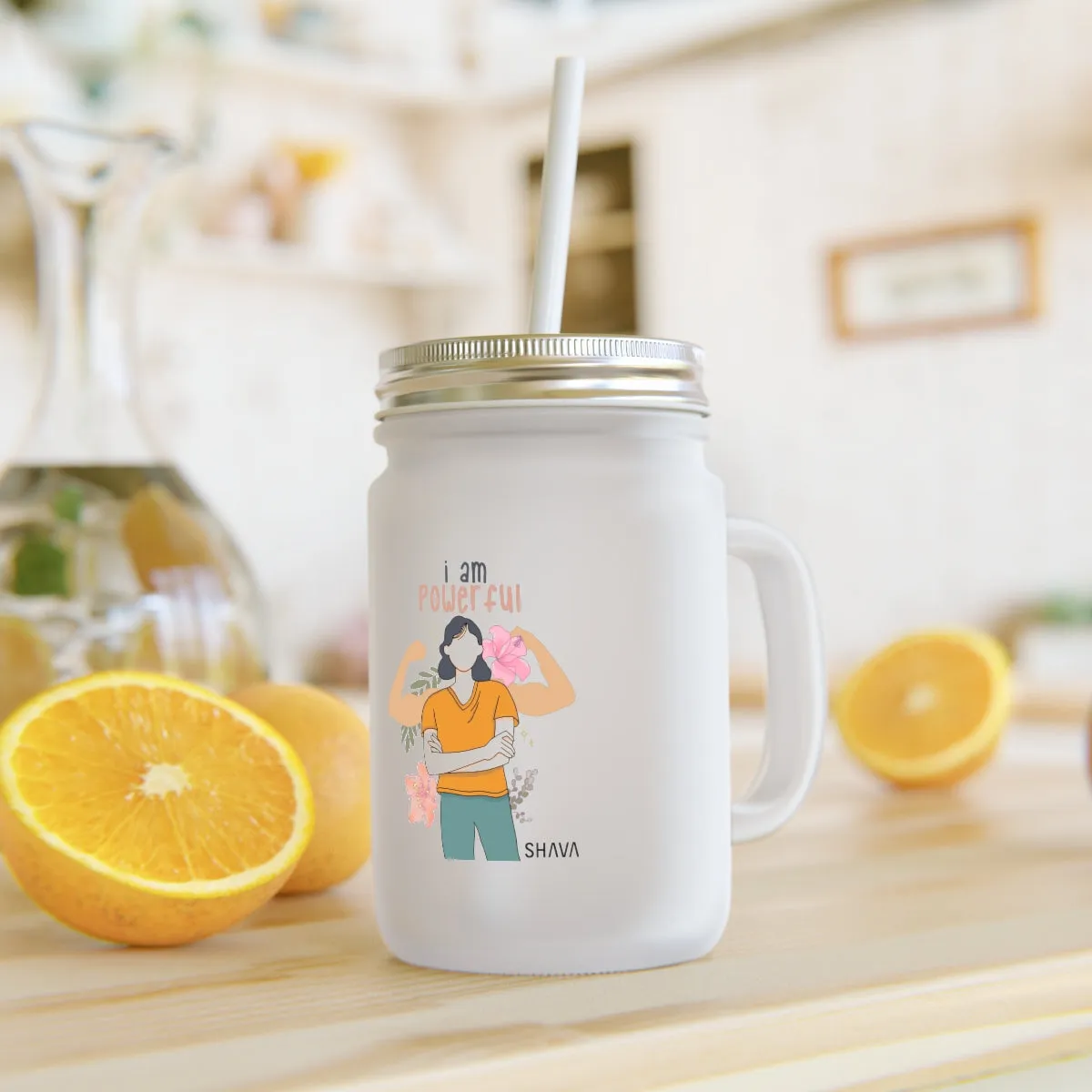 IAC  Home & Livings-Kitchen Accessories /Mason Jar/I am Powerful