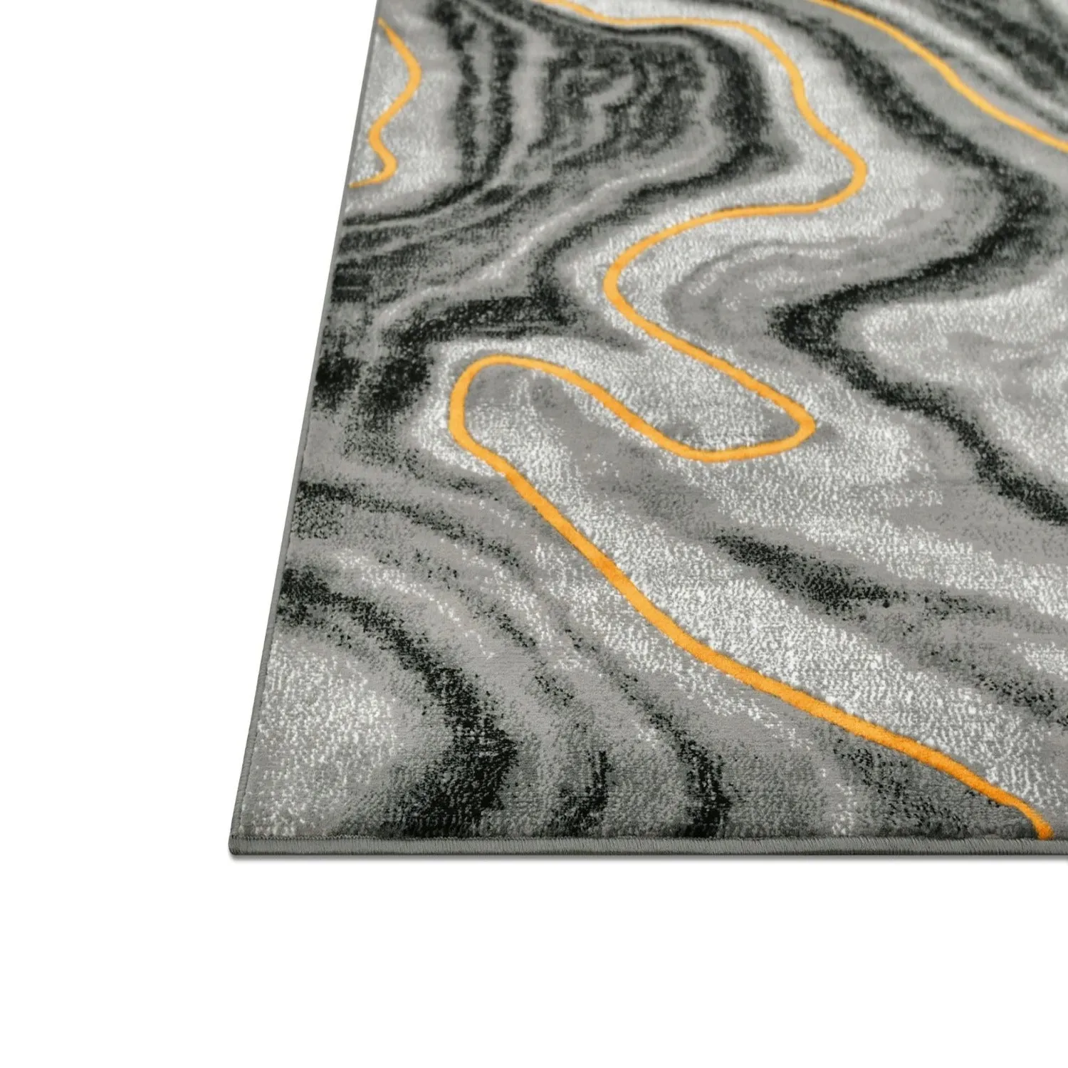 Impulse-926 Area Rugs Rectangle Golden Jolt 5-X-7