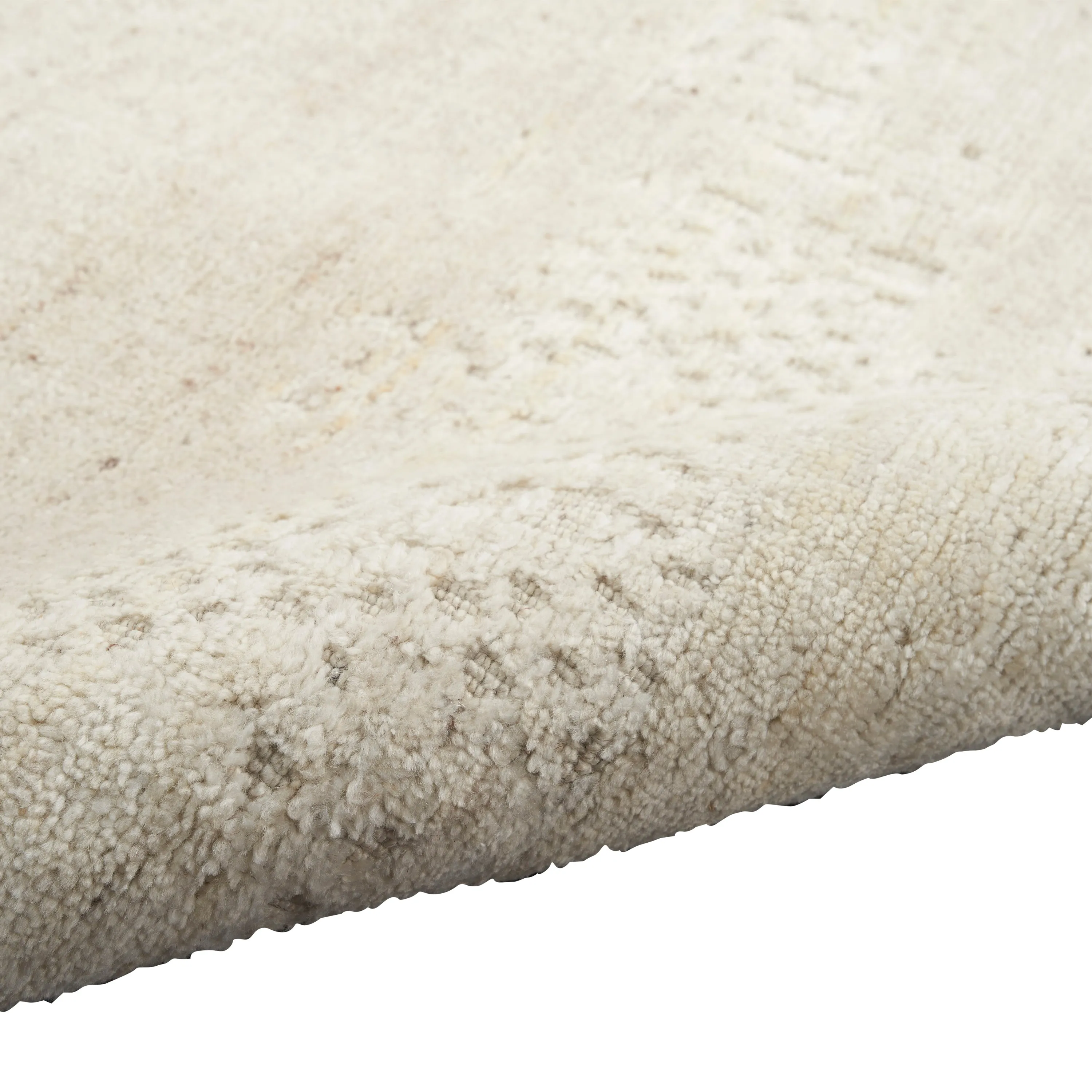Ivory Essentials Contemporary Wool Blend Rug