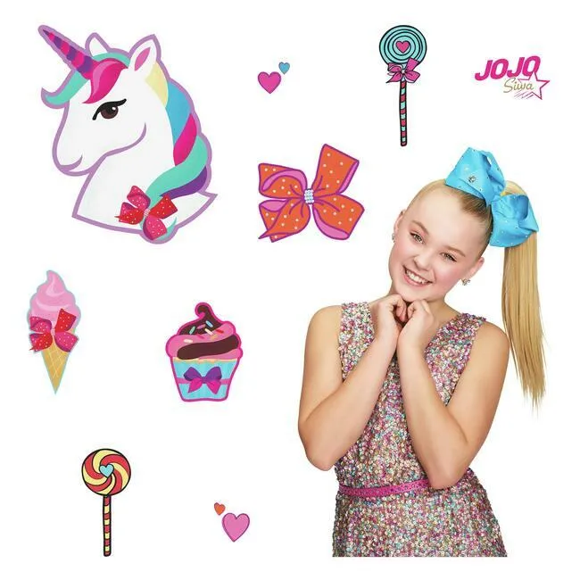 JoJo Siwa Unicorn Dream Peel and Stick Giant Wall Decals