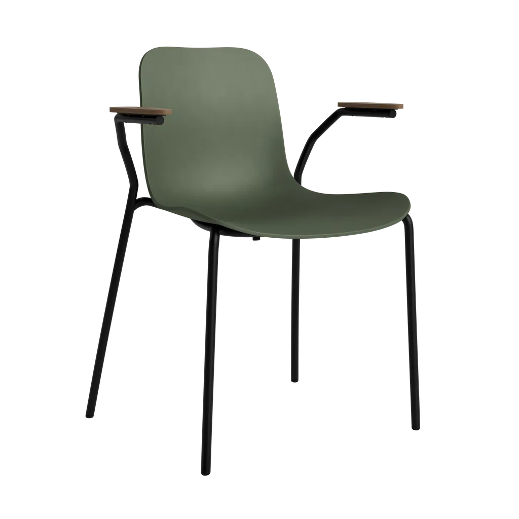 Langue Chair w/ Armrest