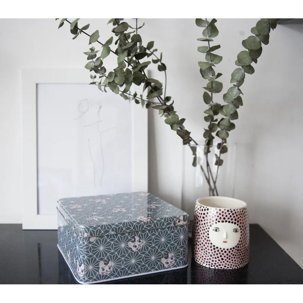 Lapin & Me Kitty Tin Square