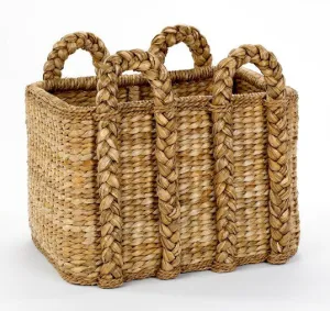 Large Rectangular Rush Basket
