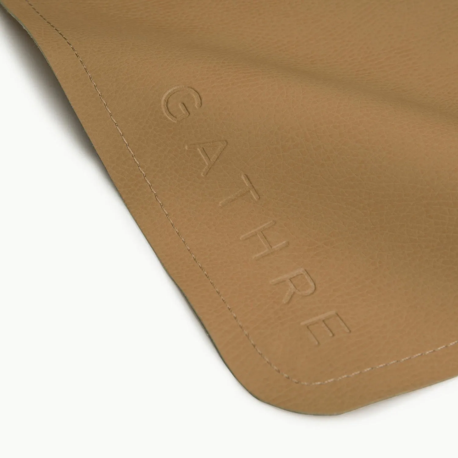 Leather Mini Mat - Camel by Gathre