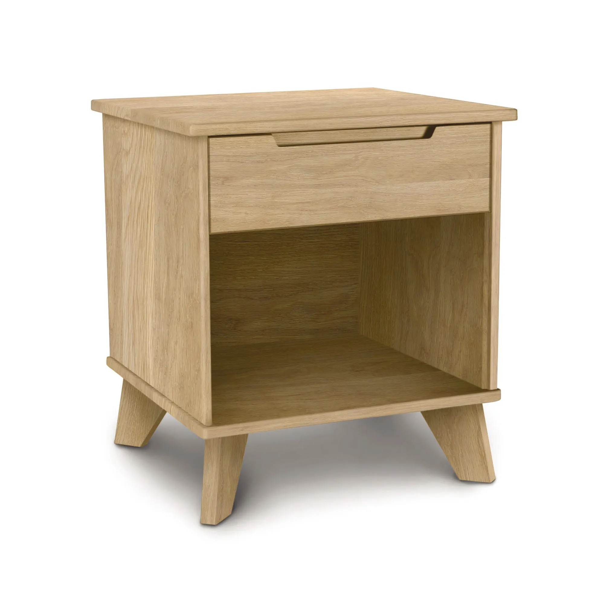 Linn 1-Drawer Enclosed Shelf Nightstand - Priority Ship