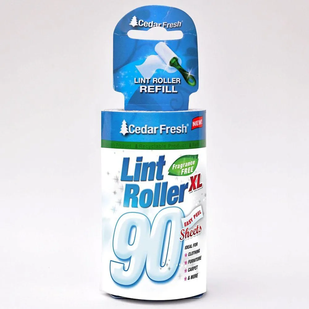 Lint Roller Sheet Refill with 90 Sheets