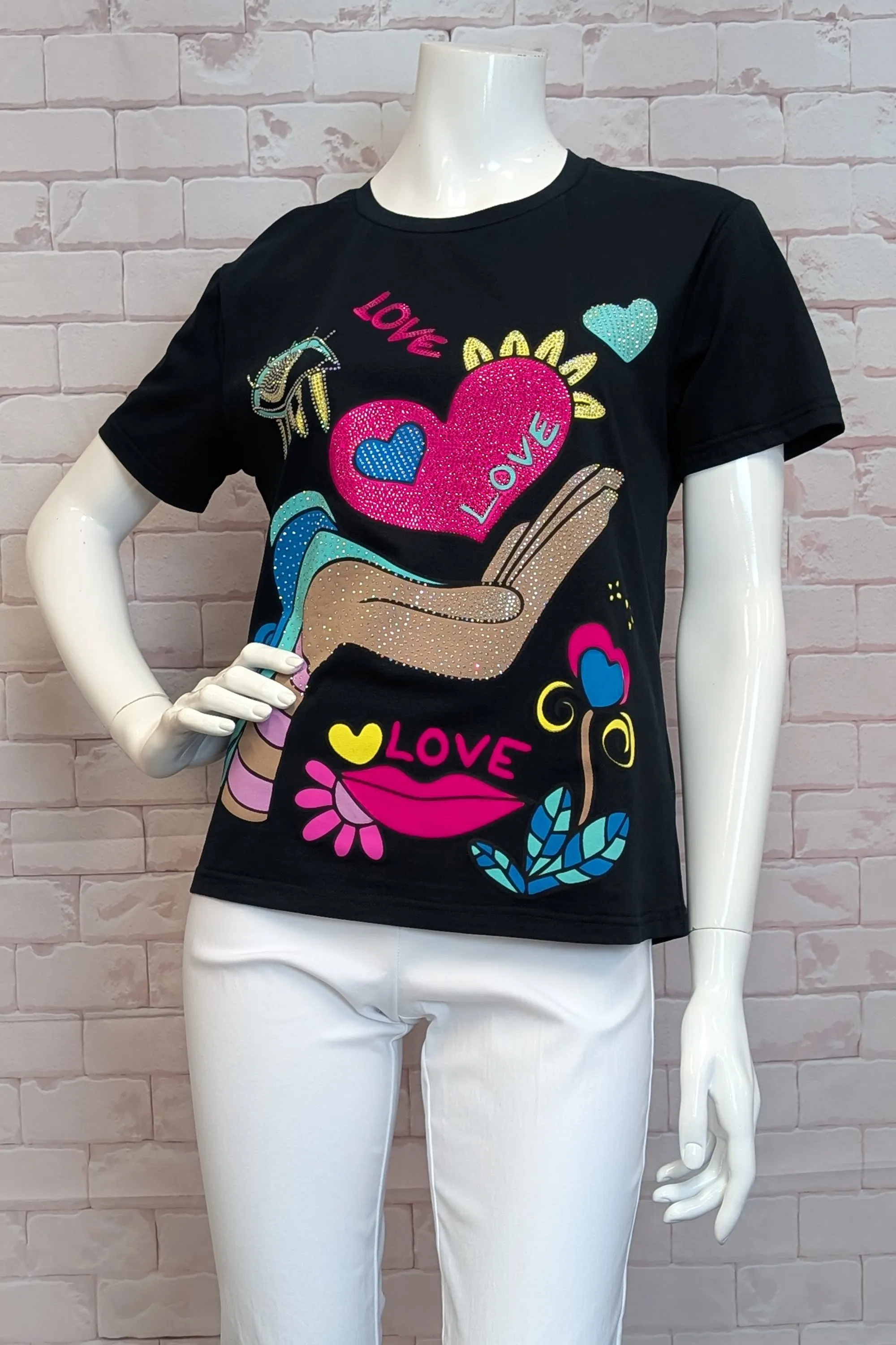 LOVE PRINT TEE