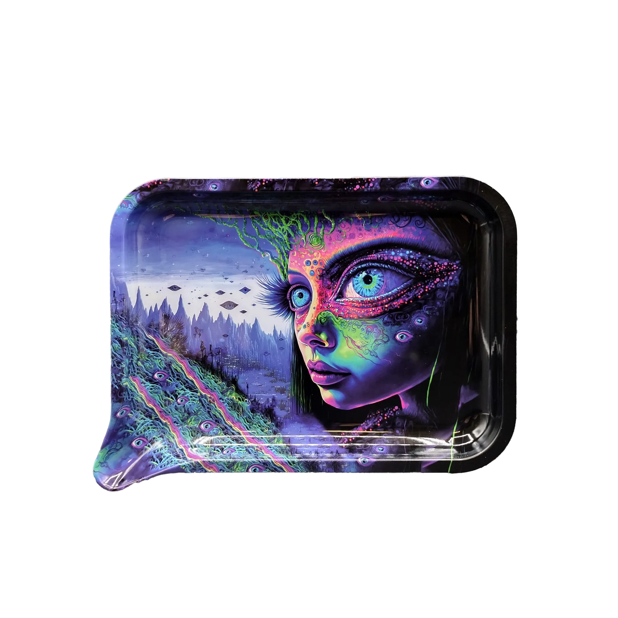 METAL ROLLING TRAYS WITH FUNNEL (34)