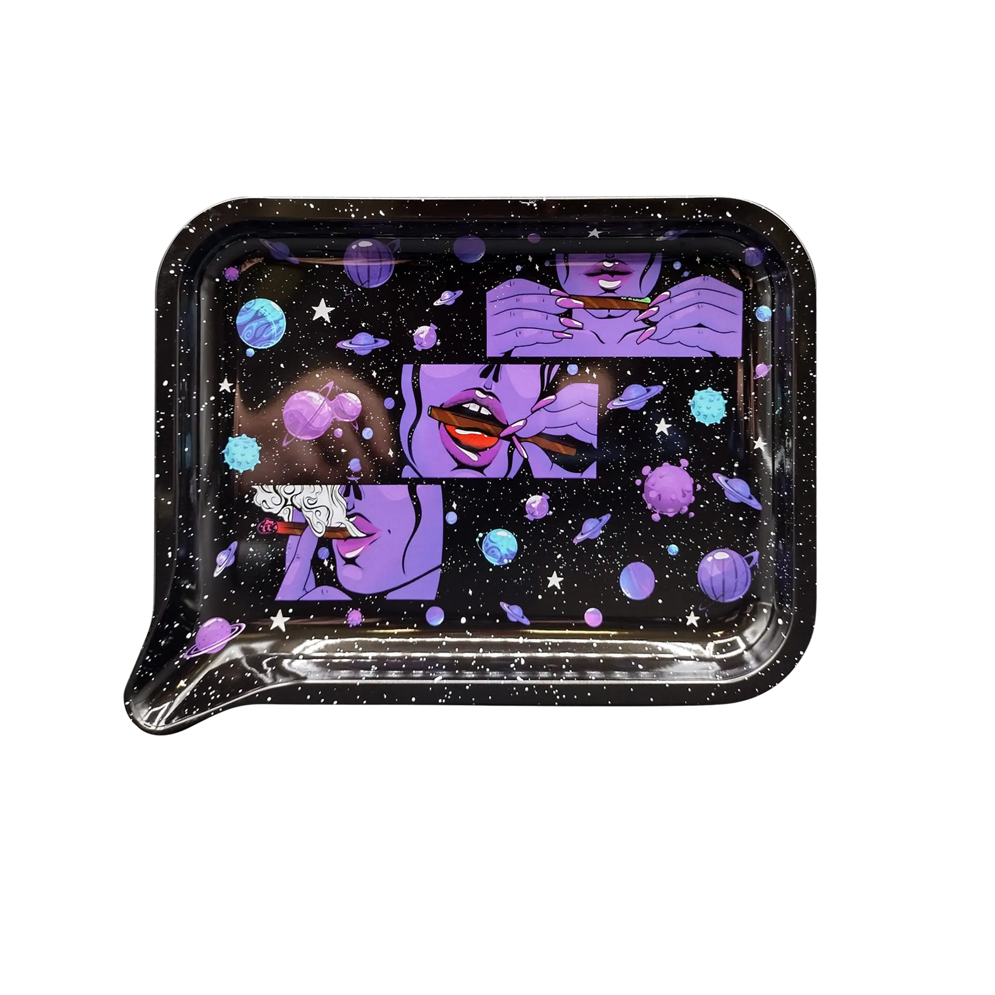 METAL ROLLING TRAYS WITH FUNNEL (41)