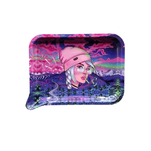 METAL ROLLING TRAYS WITH FUNNEL (42)