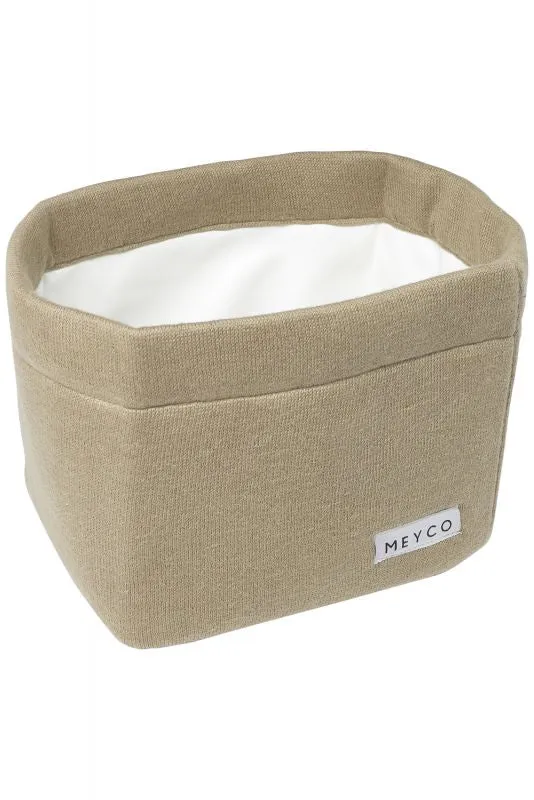 Meyco Knitted Storage Basket Small