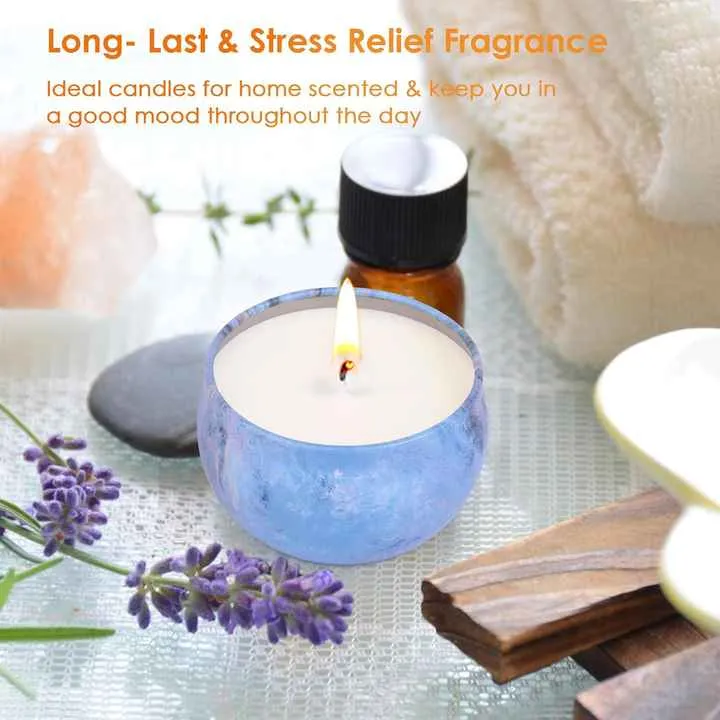 Natural Soy Wax Candle Gift -شموع من شمع