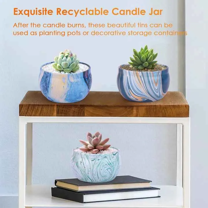 Natural Soy Wax Candle Gift -شموع من شمع