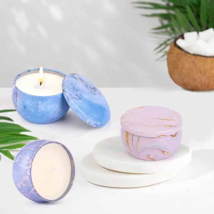 Natural Soy Wax Candle Gift -شموع من شمع