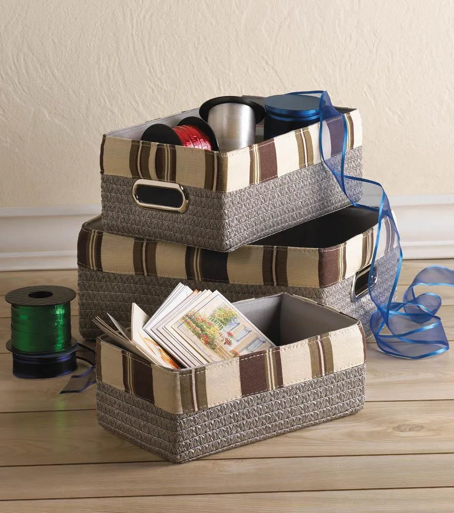 Neutral Nesting Baskets