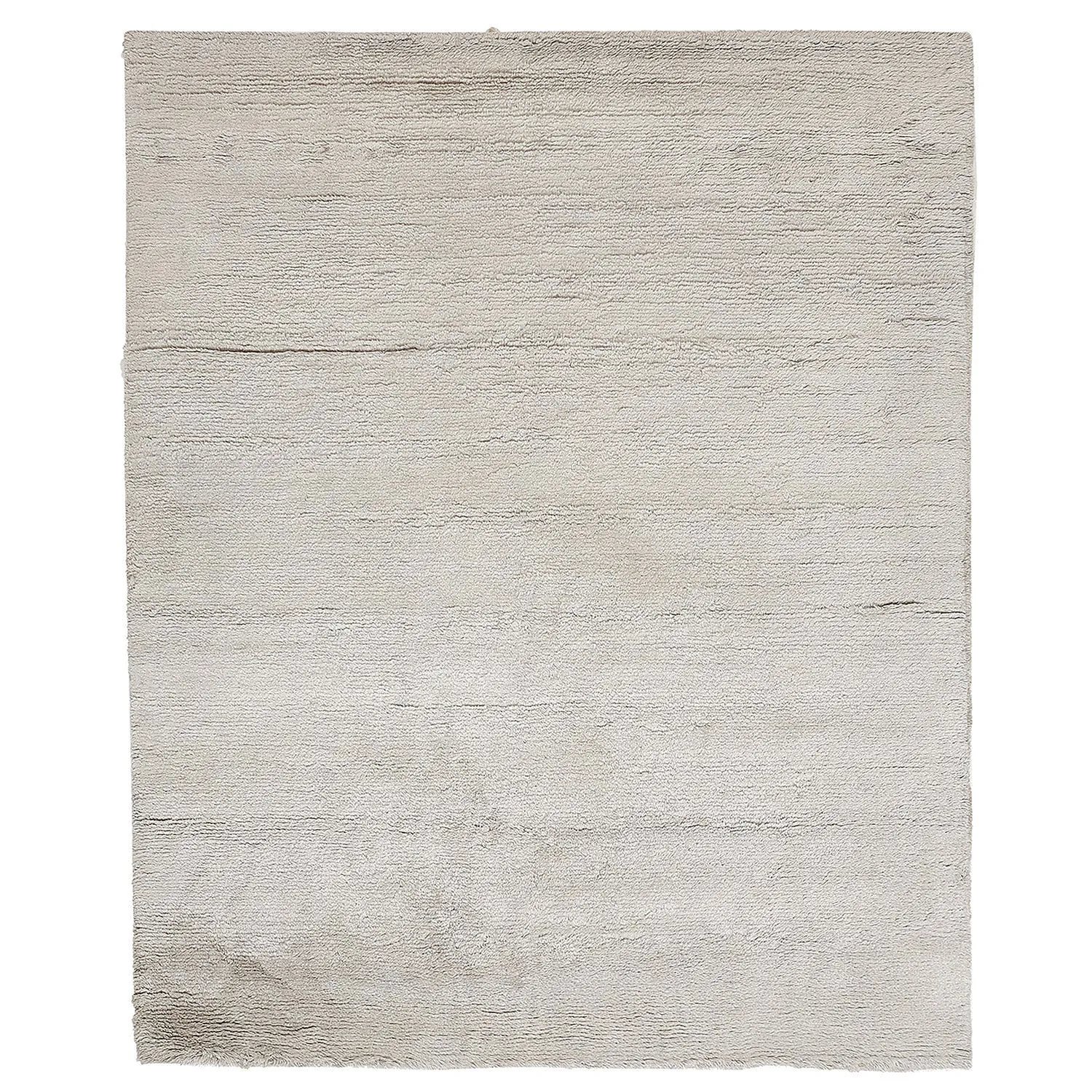 Neutral Textured Wool Rug - 8' x 10'