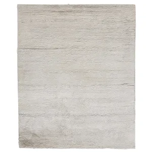 Neutral Textured Wool Rug - 8' x 10'