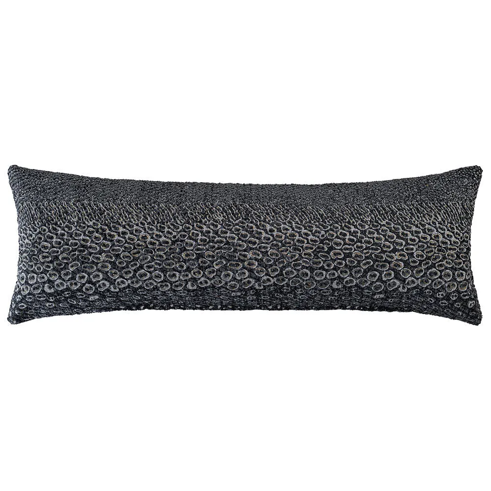 Nightshade Rectangle Faux Snakeskin Cushion - 90X30cm