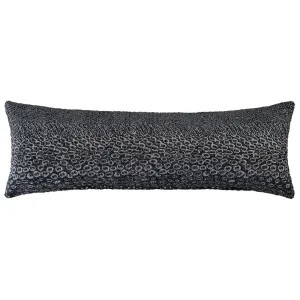 Nightshade Rectangle Faux Snakeskin Cushion - 90X30cm