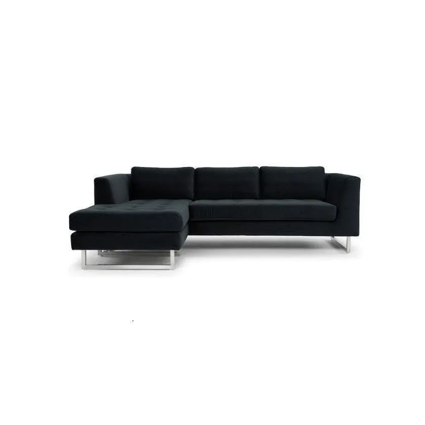 Nuevo Matthew Sectional Sofa - Stainless Steel