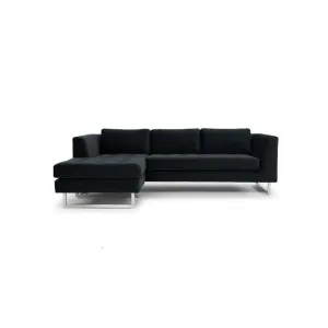 Nuevo Matthew Sectional Sofa - Stainless Steel