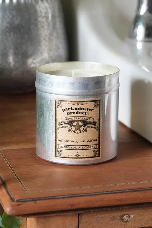 Parkminster Pomegranate Tin Candle