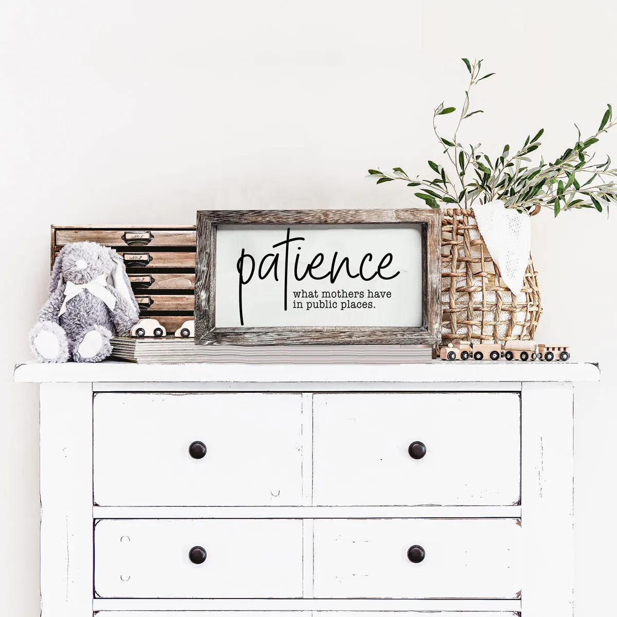 Patience Sign
