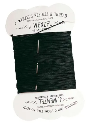 Plaiting Thread With Needle