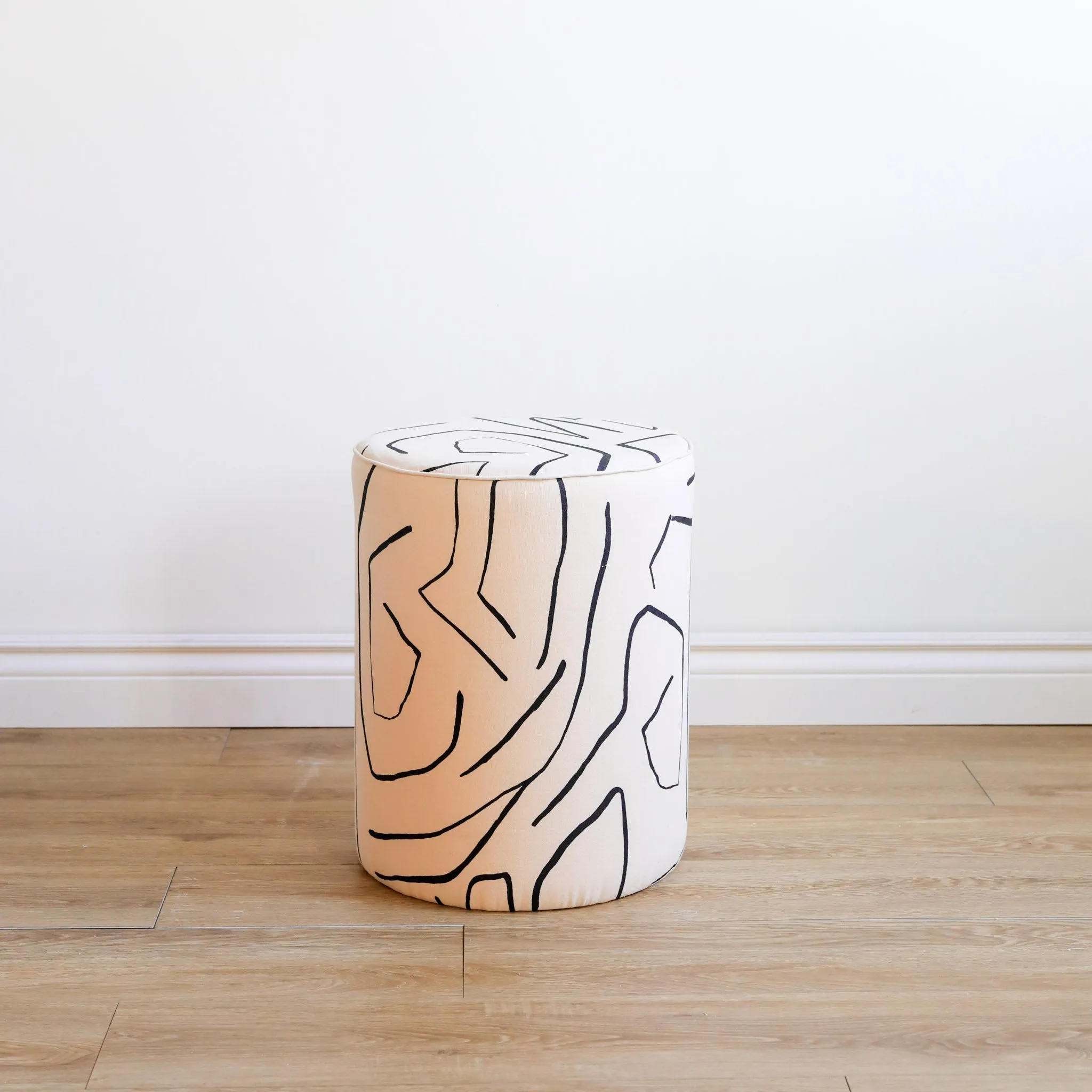 Rachel Ottoman/ Cream