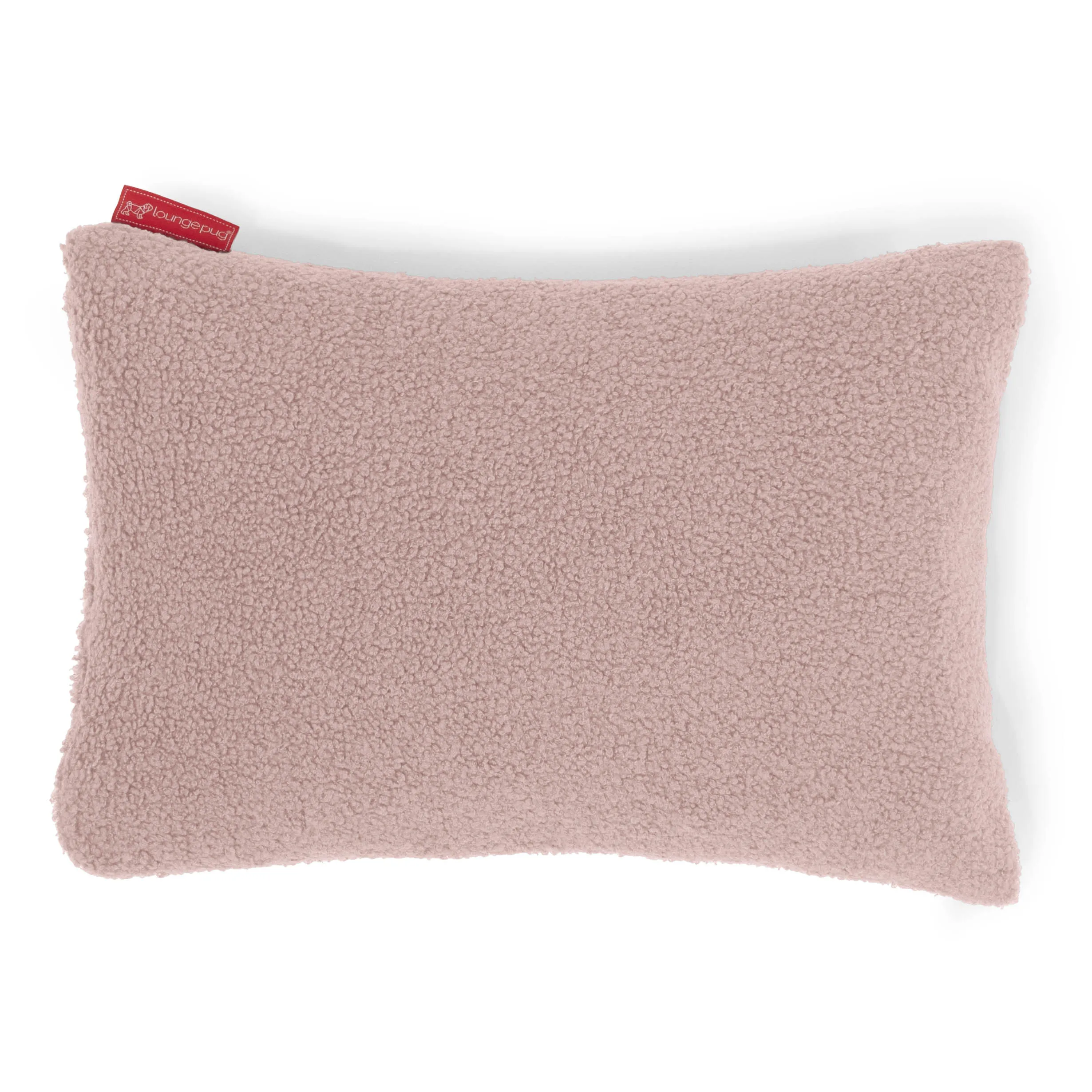 Rectangular Scatter Cushion Cover 35 x 50cm - Boucle Pink