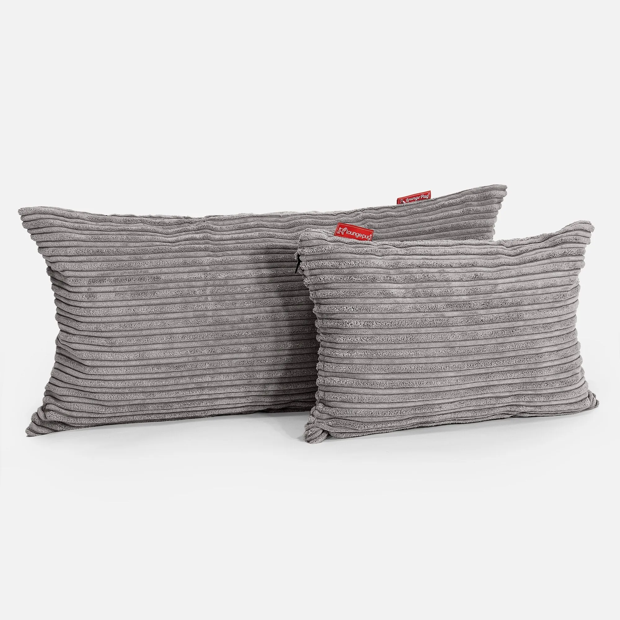 Rectangular Scatter Cushion Cover 35 x 50cm - Cord Graphite Grey