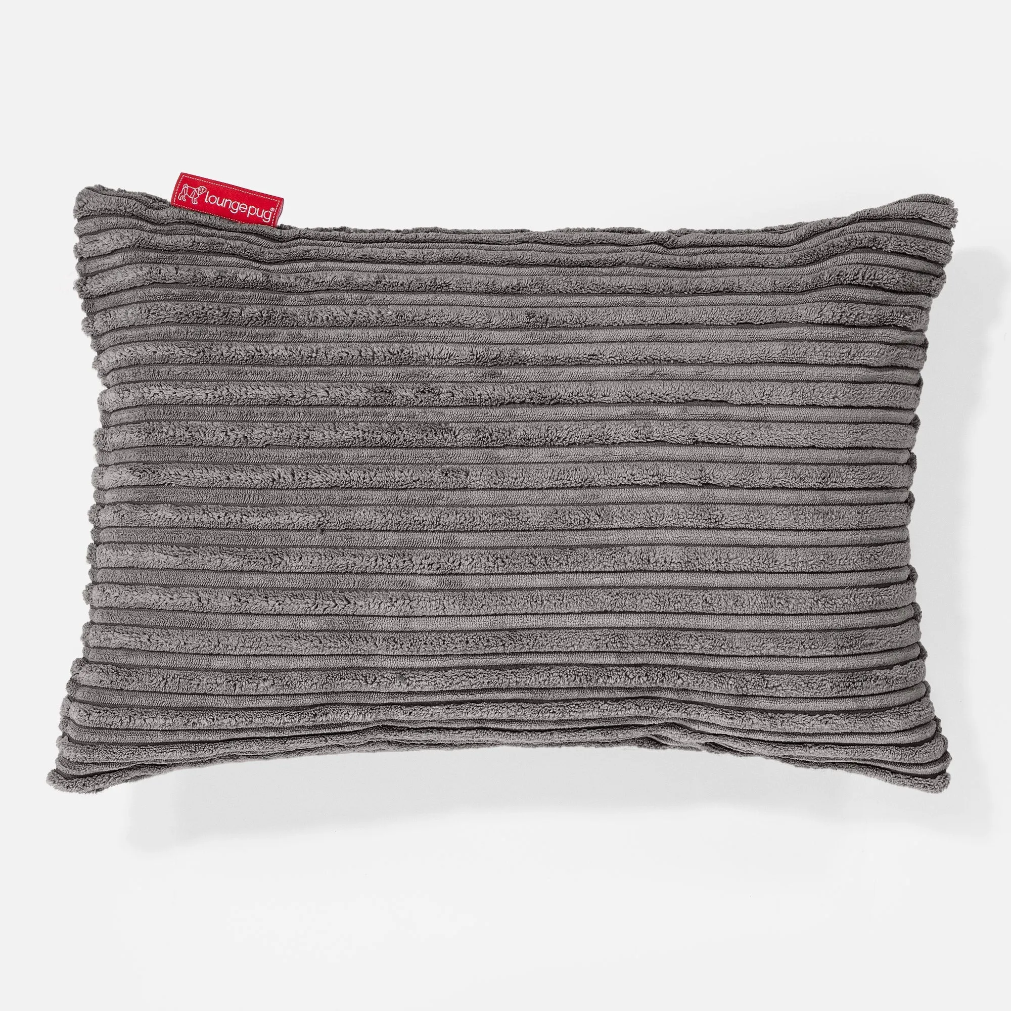 Rectangular Scatter Cushion Cover 35 x 50cm - Cord Graphite Grey