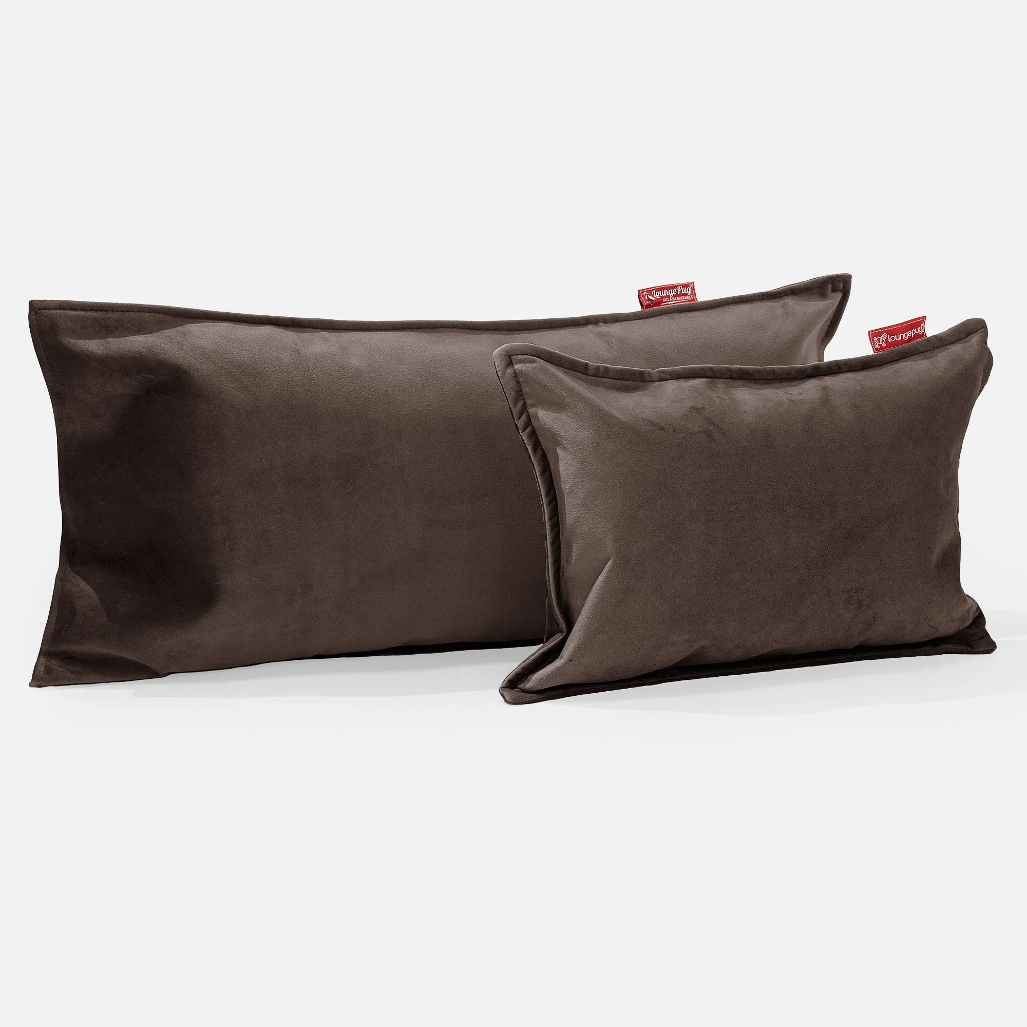 Rectangular Throw Pillow Cover 35 x 50cm - Velvet Espresso