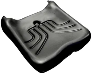 Replacement Seat Cushion for MSG 10, 12, 20 Equipment Seat – Black Vinyl PN 134459