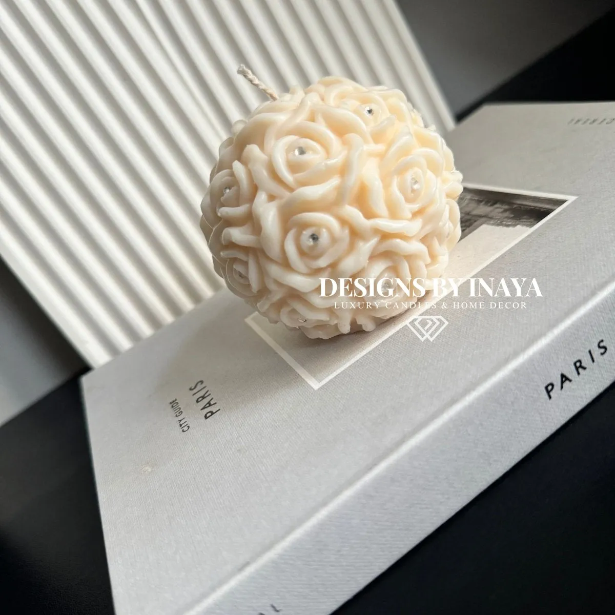 Rose Candle Gift Set | Diamante Luxury Gifts