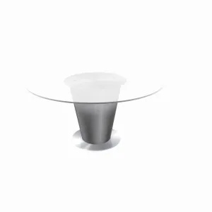 Round Glass Dining Table