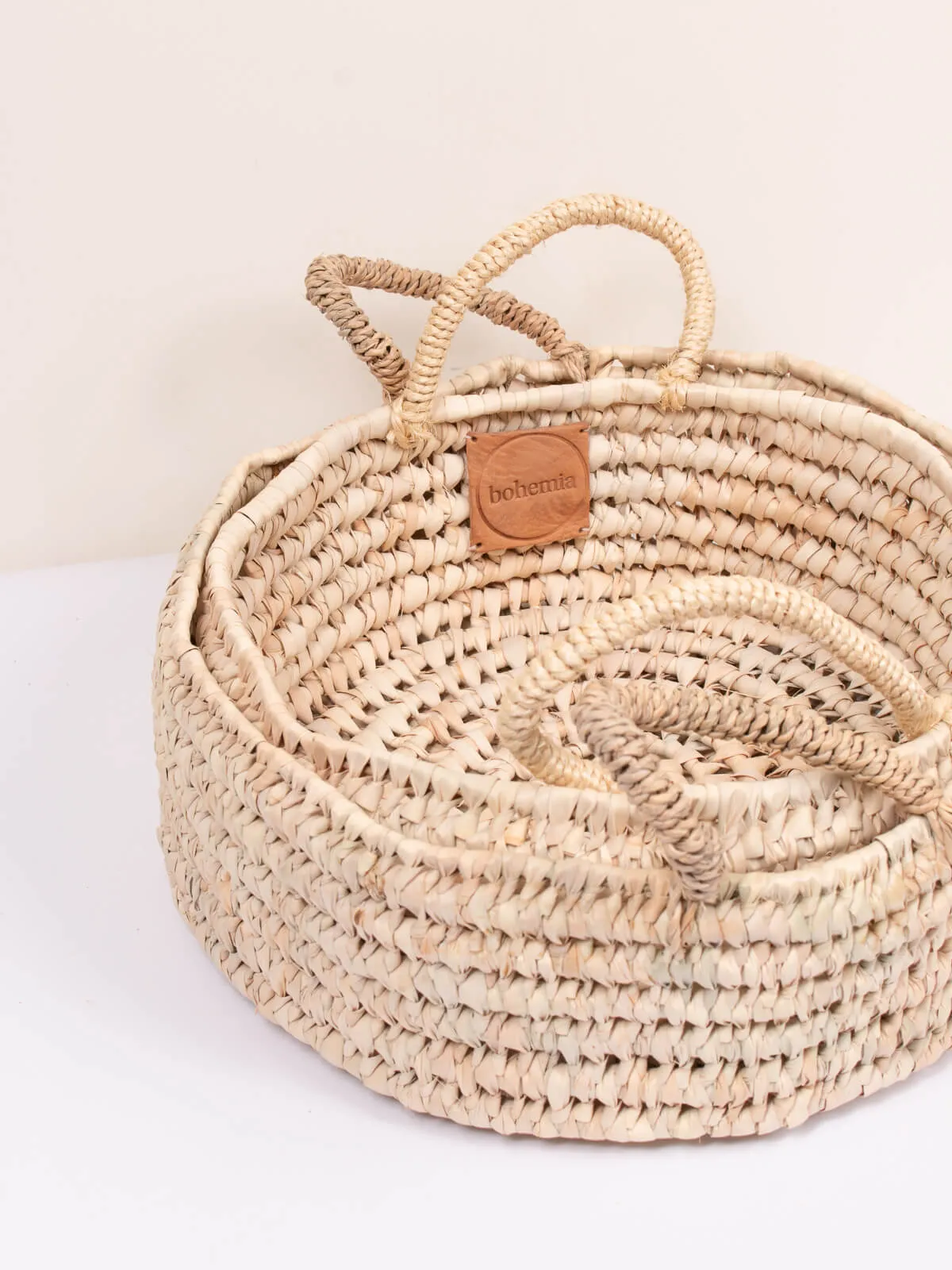 Round Open Weave Baskets
