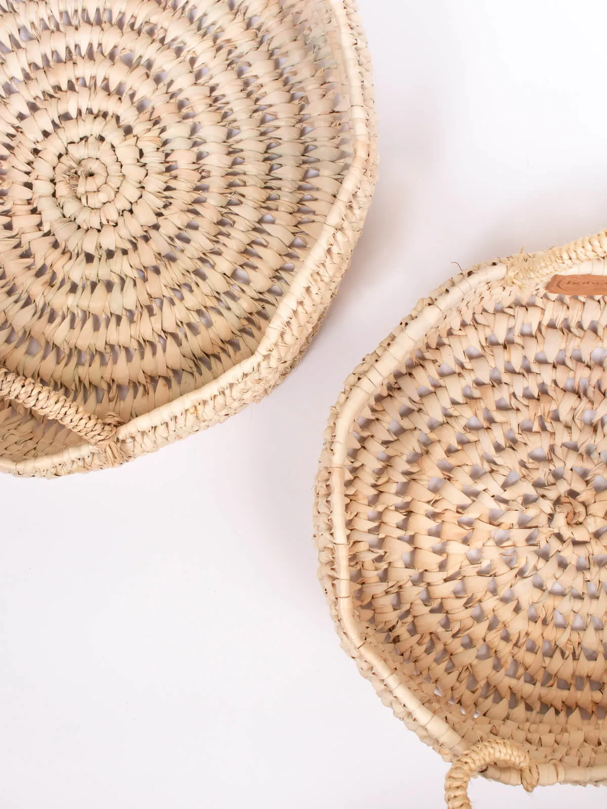 Round Open Weave Baskets