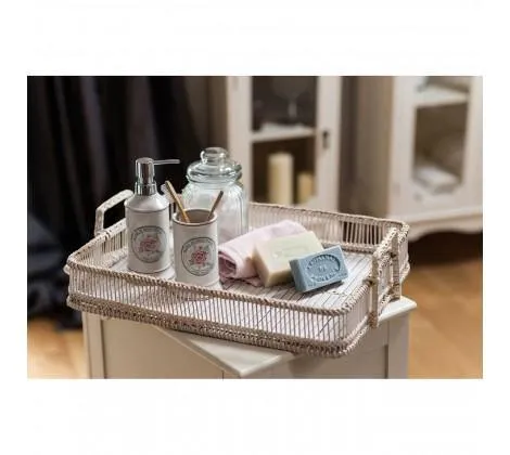 Rustic Style Rectangular Tray - Green