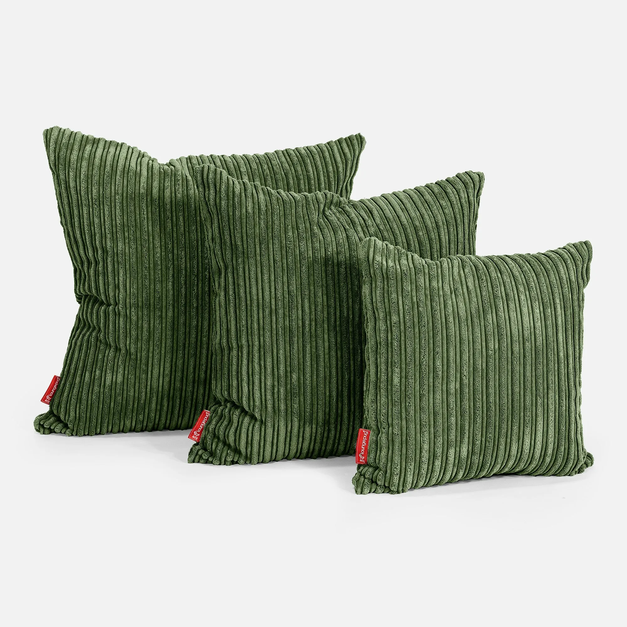 Scatter Cushion Cover 47 x 47cm - Cord Forest Green