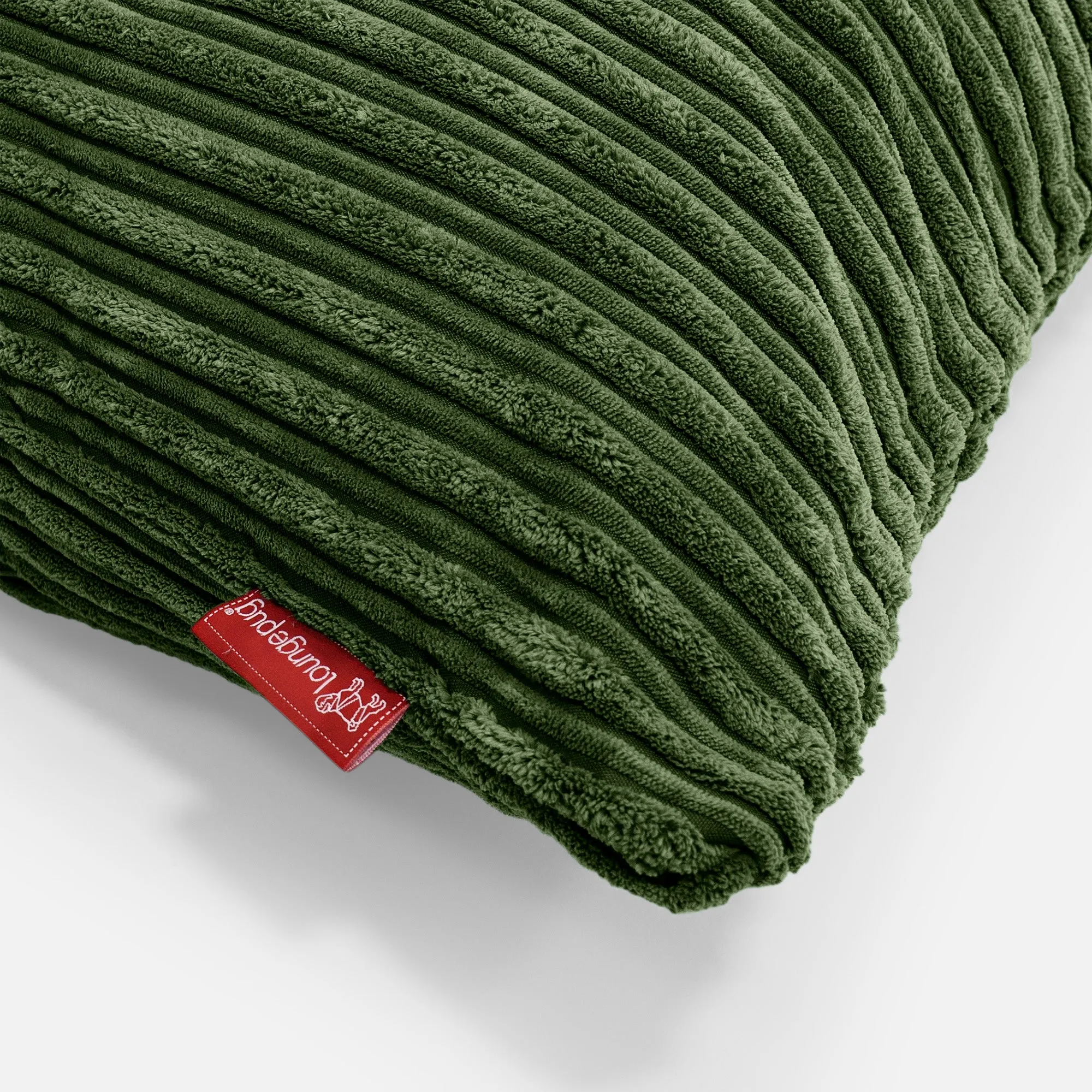 Scatter Cushion Cover 47 x 47cm - Cord Forest Green