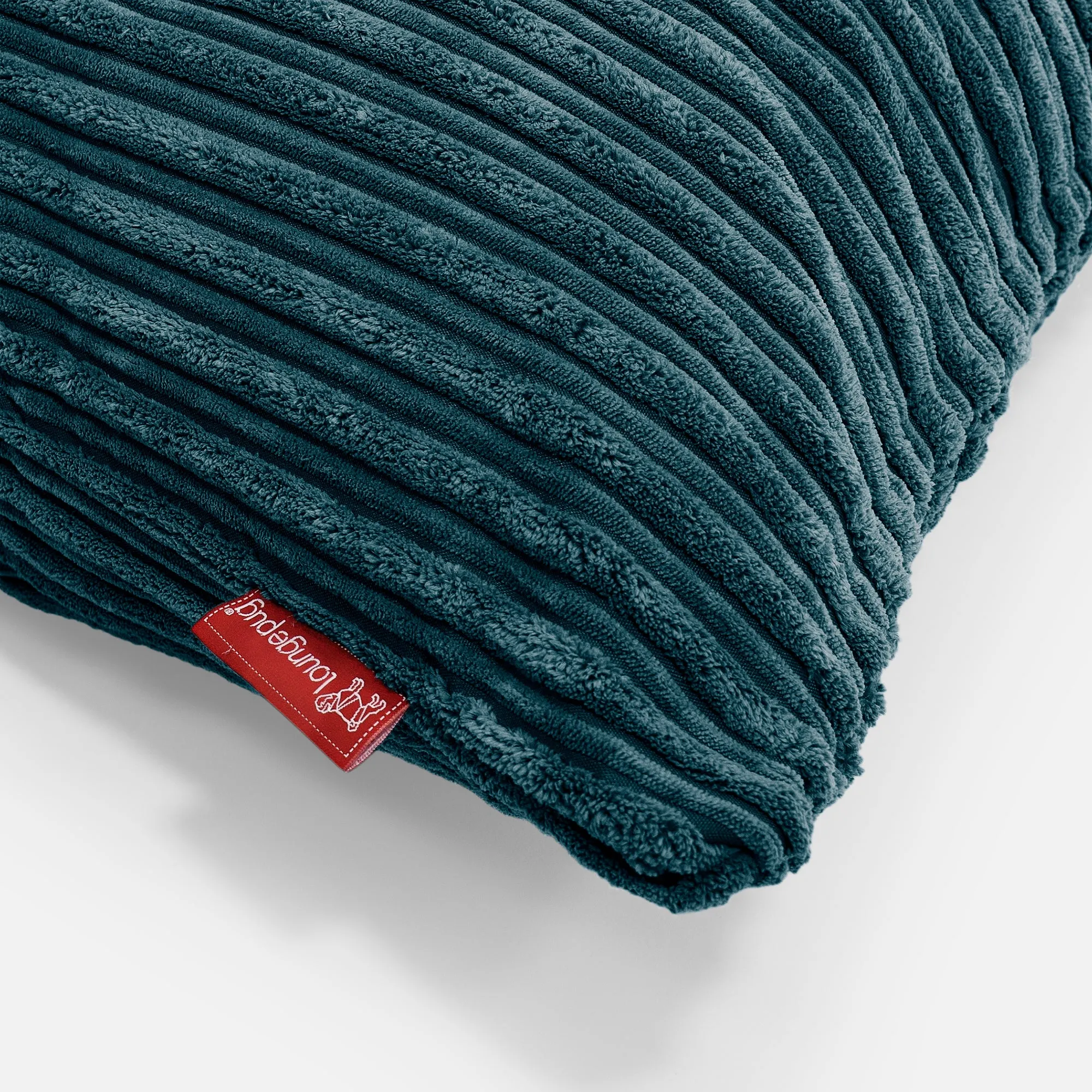 Scatter Cushion Cover 47 x 47cm - Cord Teal Blue