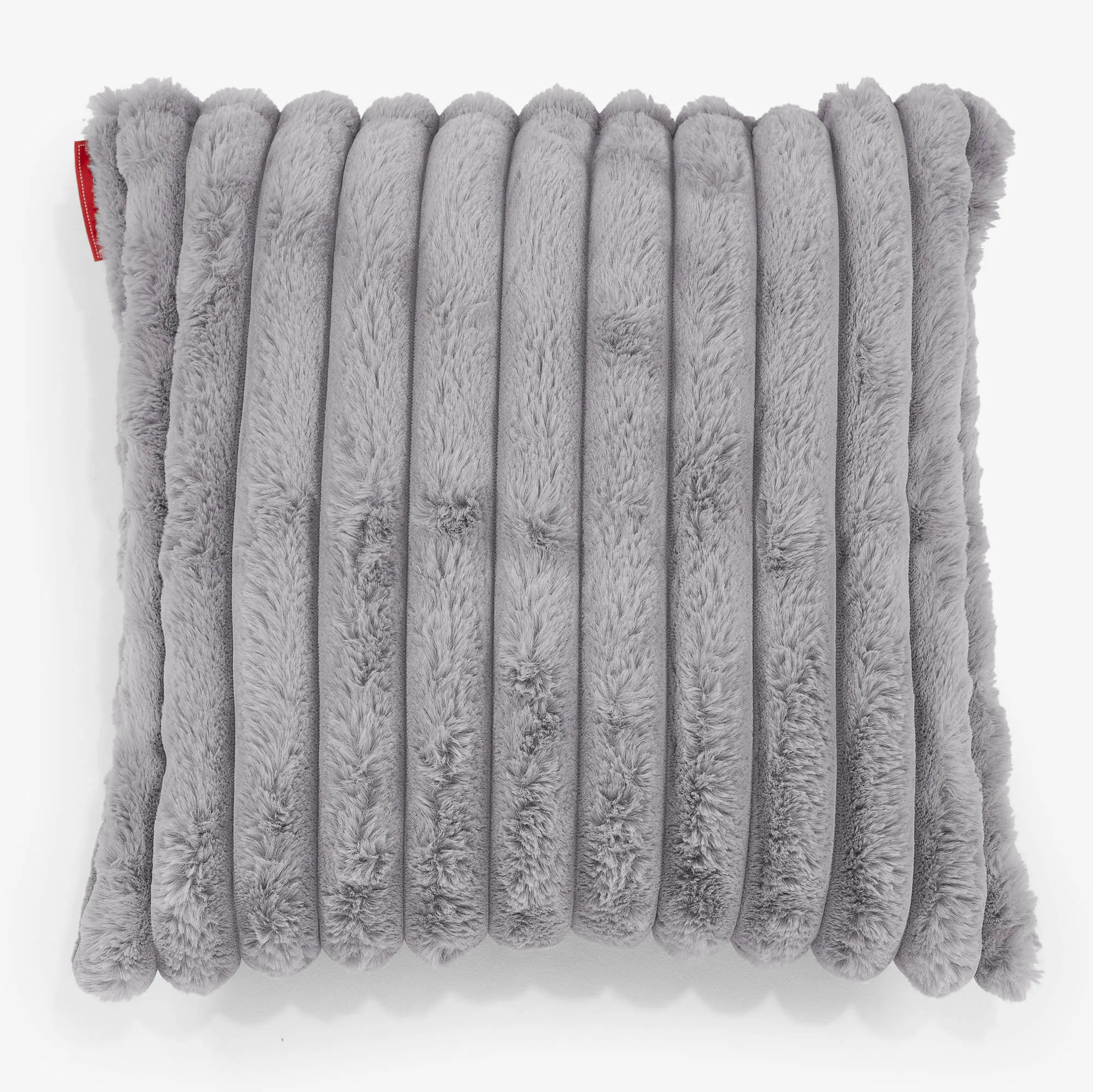 Scatter Cushion Cover 47 x 47cm - Ultra Plush Cord Grey