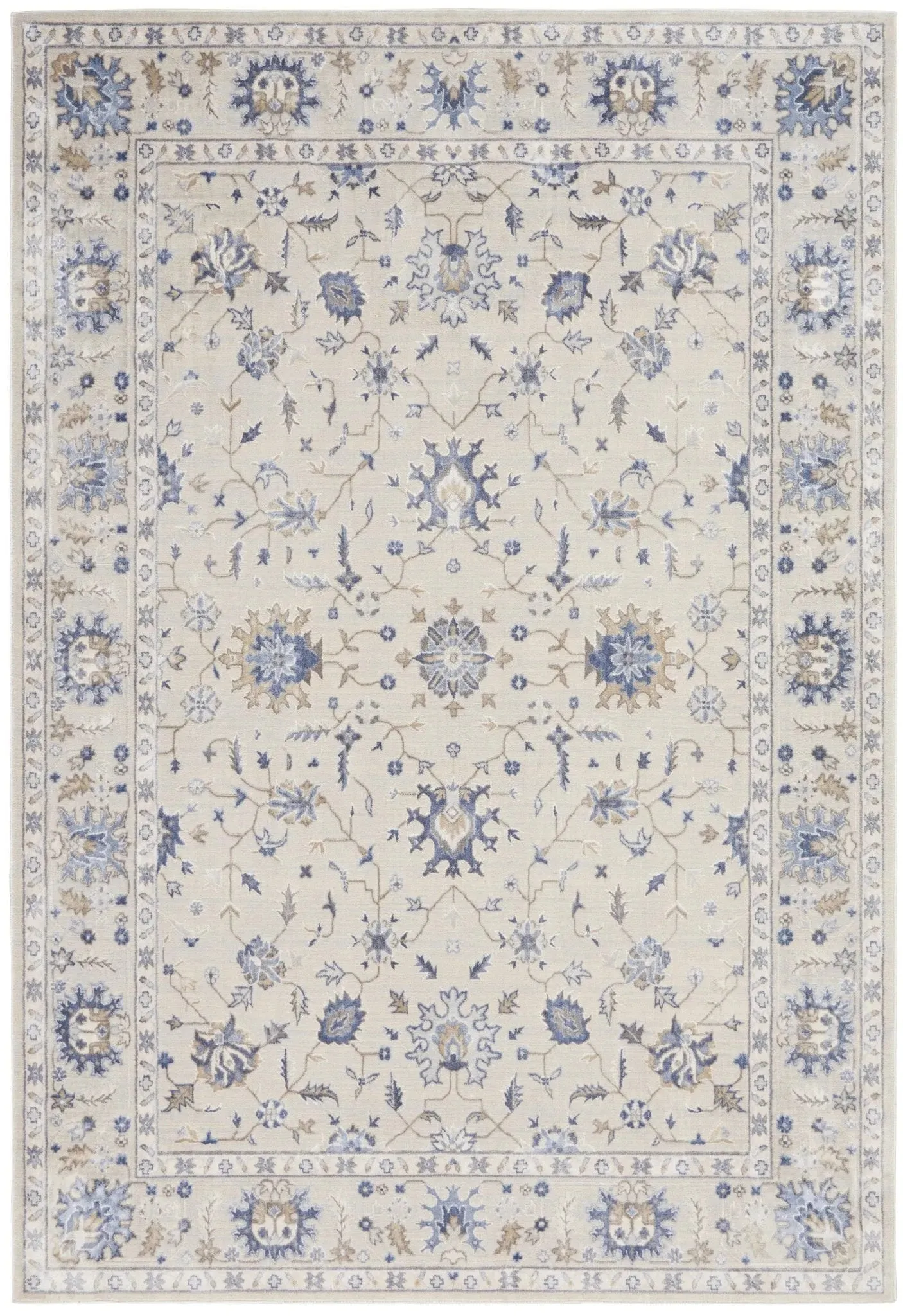 Silky Textures SLY09 Ivory Rug